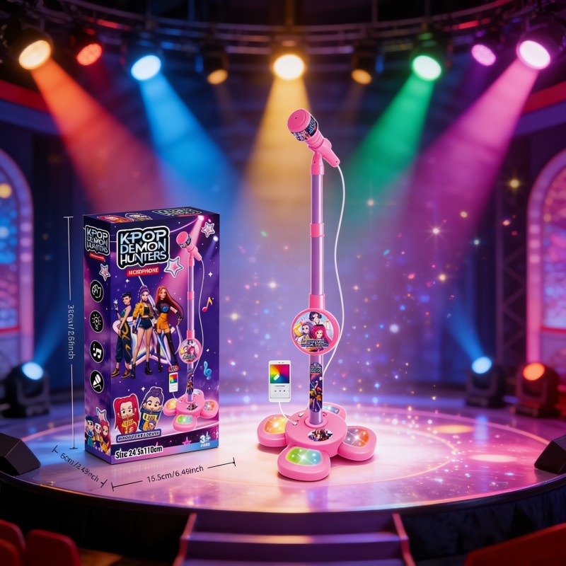 Kids Education Product - Children's& Karaoke Microphone Guitar with Stand