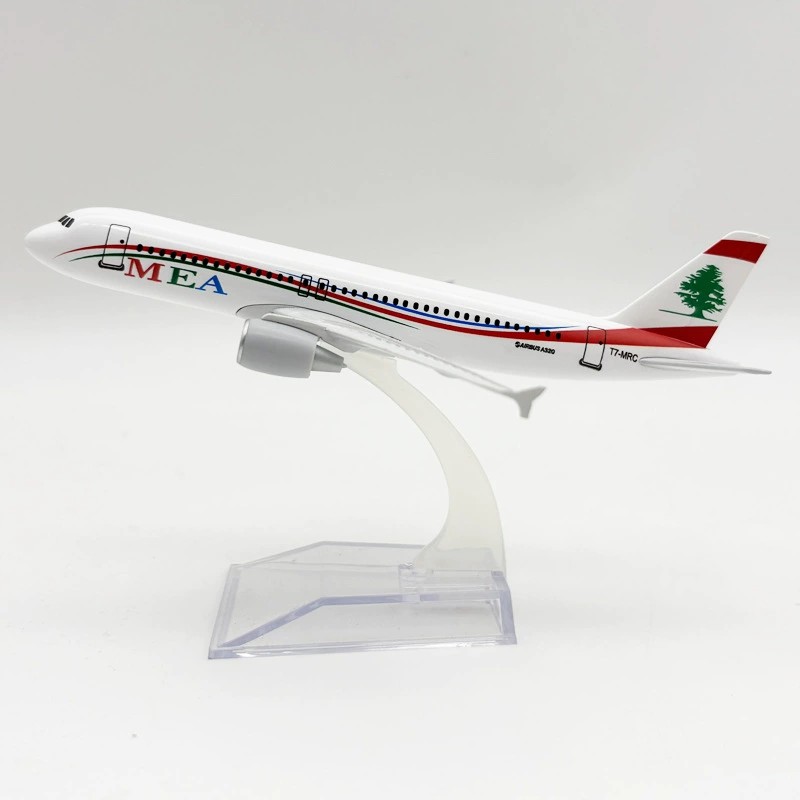 Kids Education Product - Souvenir Toy Planes 16CM A320 MEA