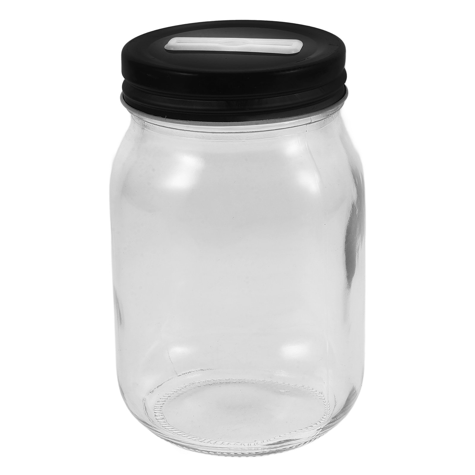 Kids Education Savings - Clear Glass Savings Bank Secure Piggy