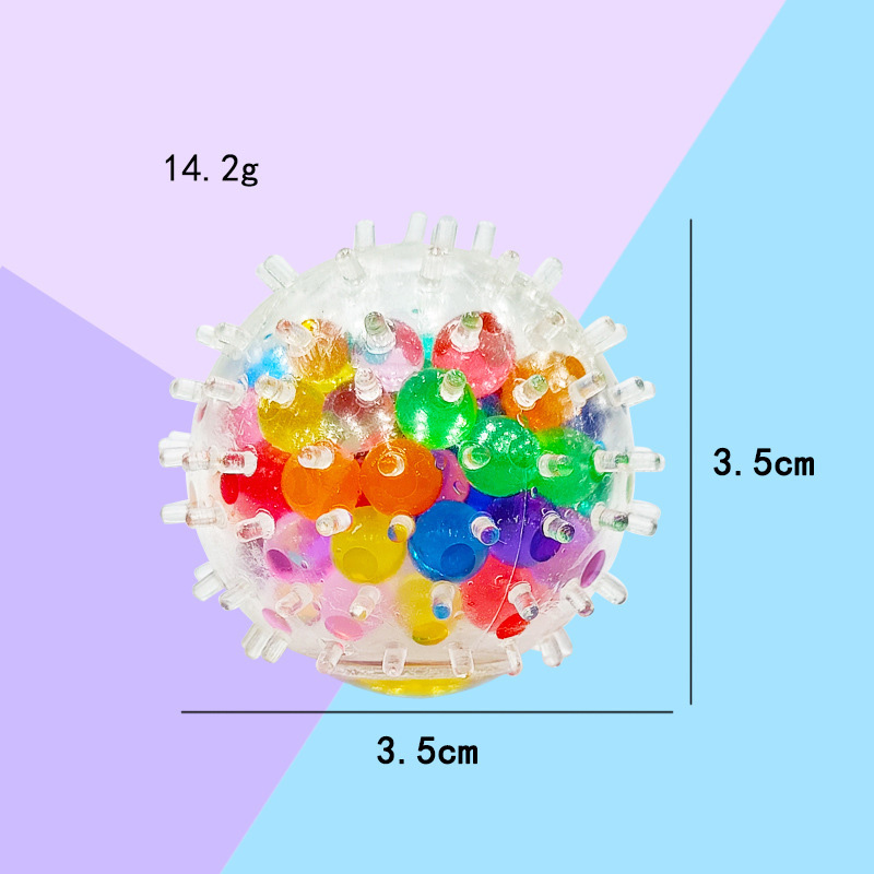 24Pcs Squeeze 3.5cm Ball Grape - Kids Educational Songs ulasan dan harga