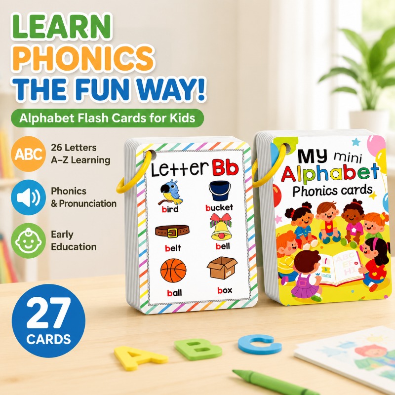 Alphabet Phonics English Learn - Flash Card Alphabet ulasan dan harga
