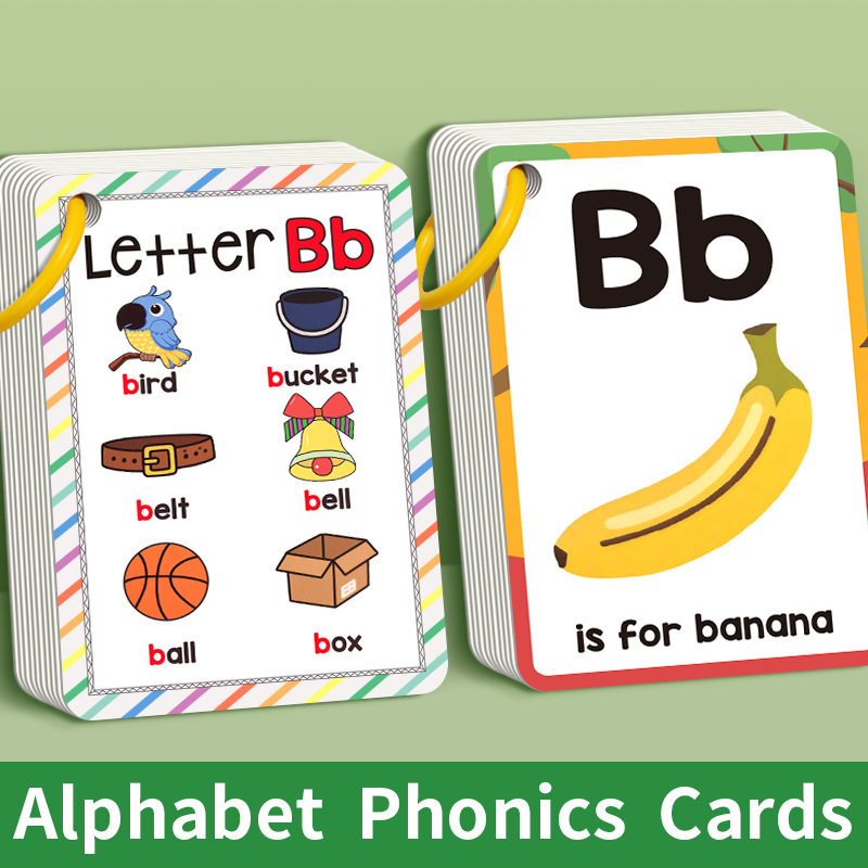 156 Words A-Z Learning Cards w - Flash Card Alphabet ulasan dan harga