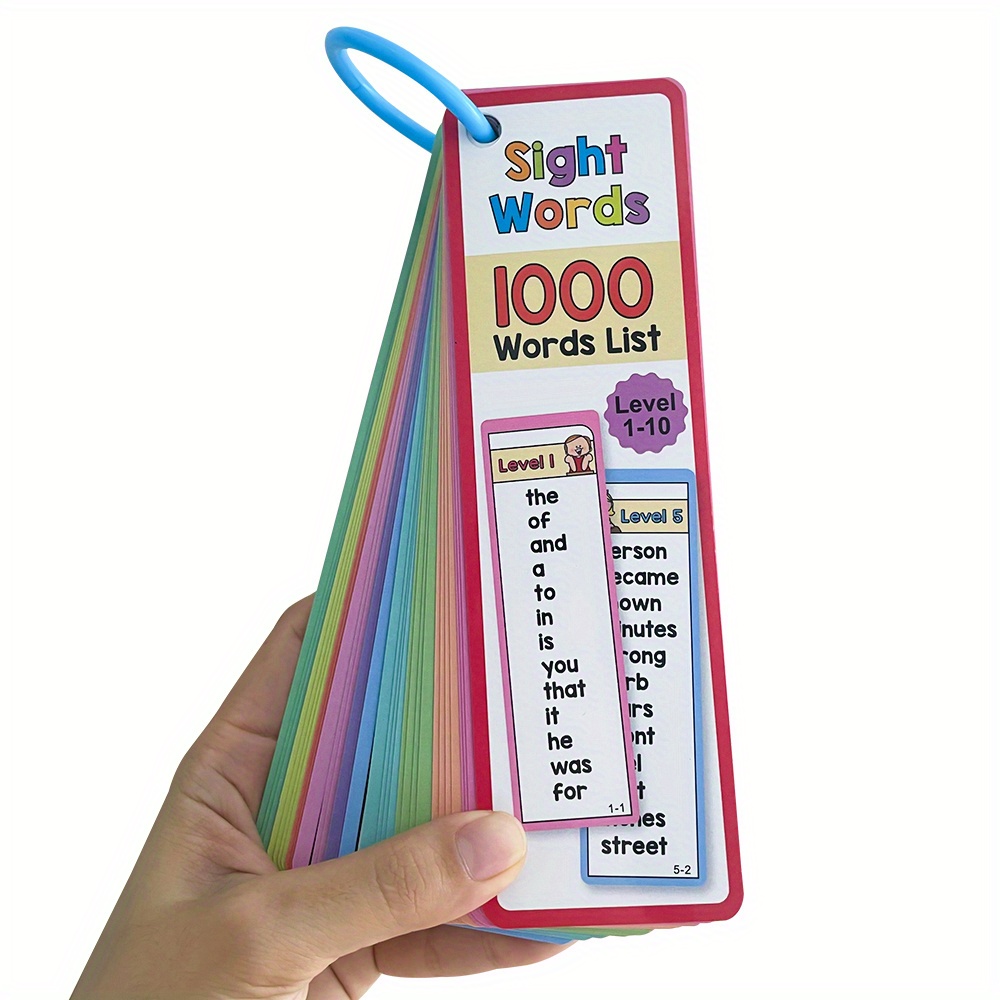 1000 Sight Words List English  - Flash Card Alphabet ulasan dan harga