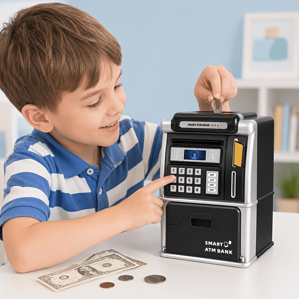 Smart ATM Piggy Bank, Automati - Kids Education Savings ulasan dan harga