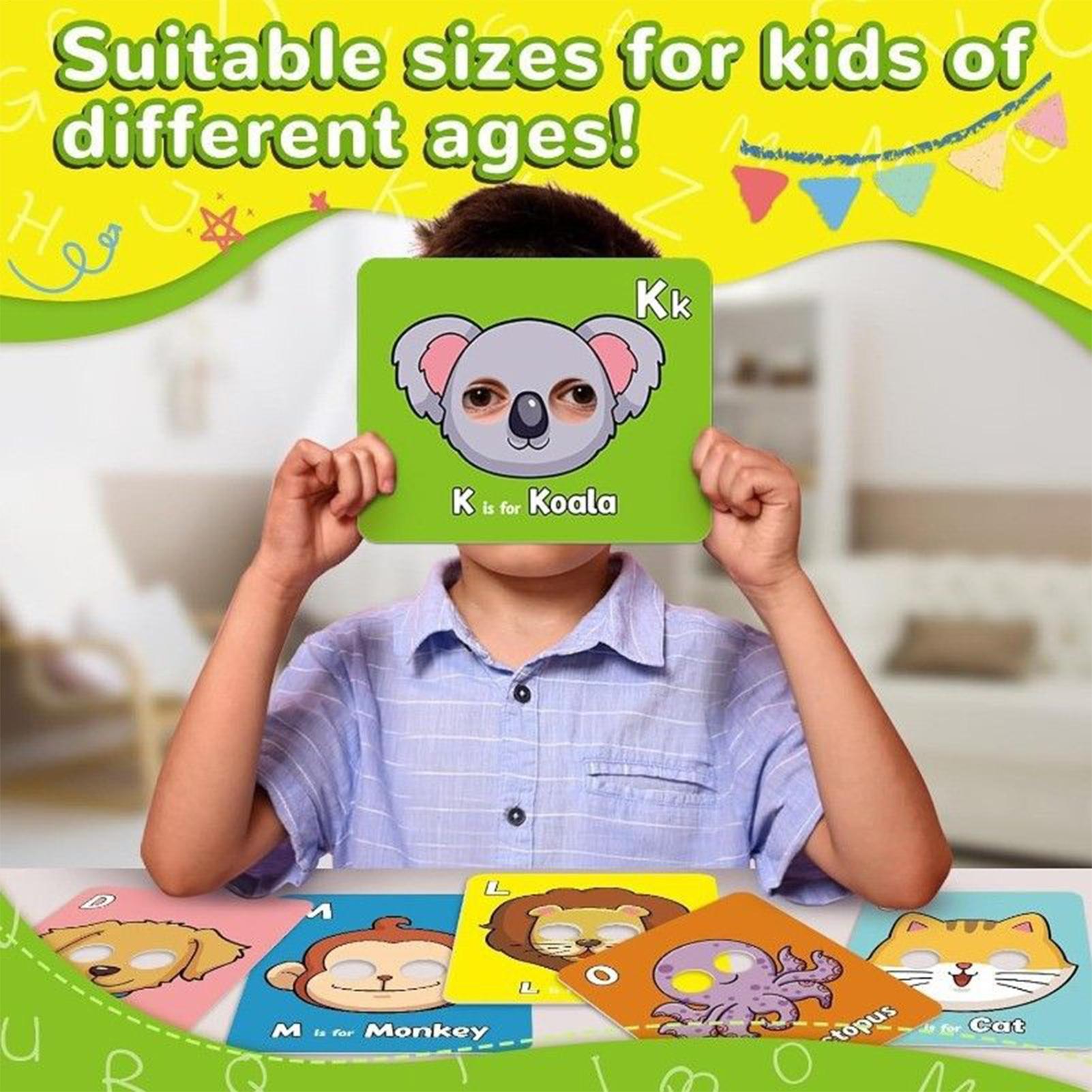 26 Pieces Alphabet Flash Cards - Flash Card Alphabet ulasan dan harga