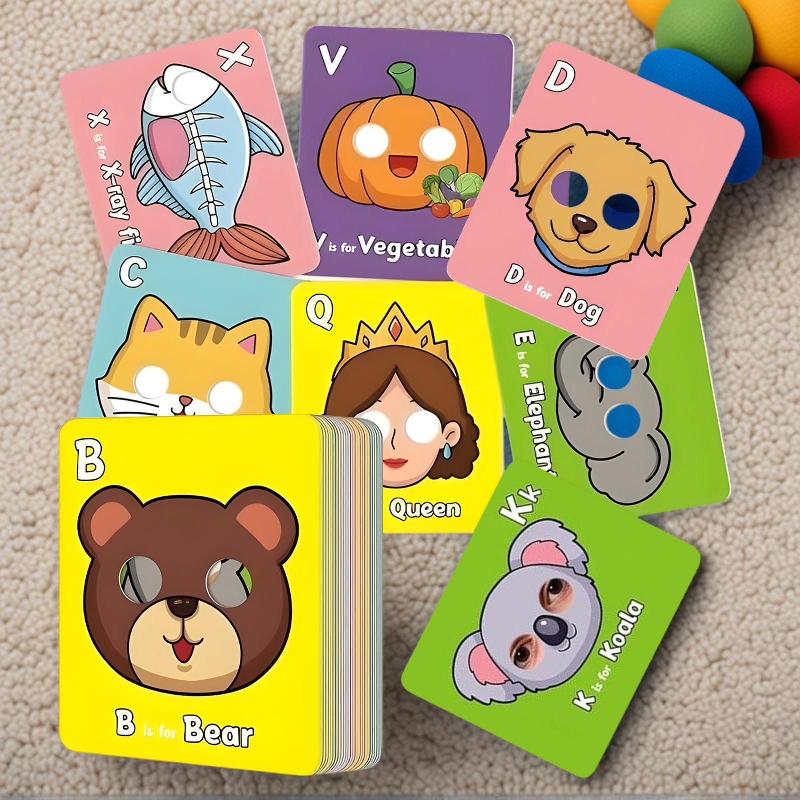 26 Pieces Alphabet Flash Cards - Flash Card Alphabet ulasan dan harga