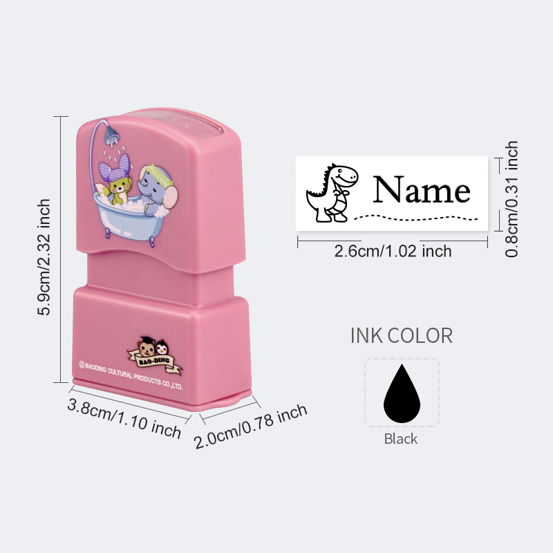Personalized Kids Name Stamp-C - Kids Education Name ulasan dan harga