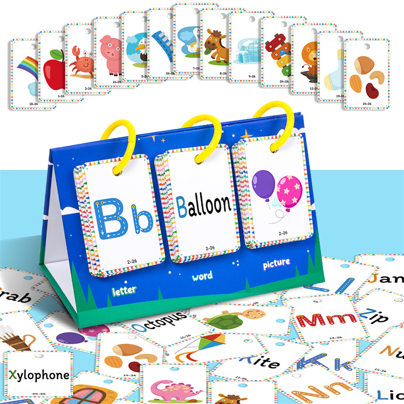 Early Education Letter Card Fl - Flash Card Alphabet ulasan dan harga