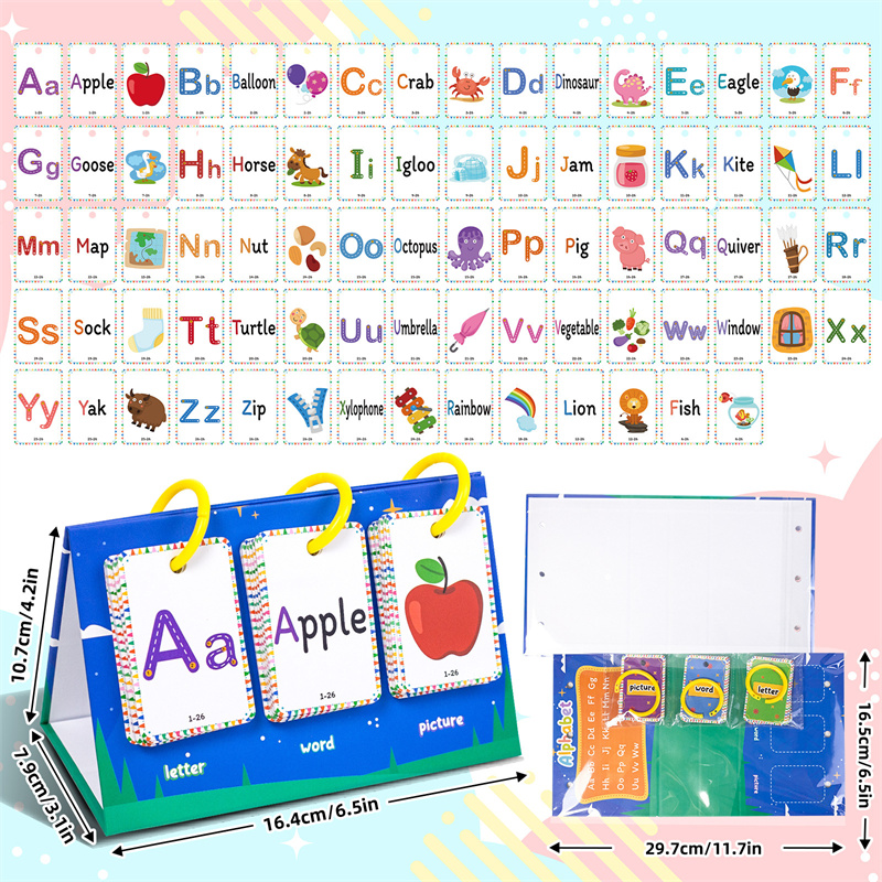 Early Education Letter Card Fl - Flash Card Alphabet ulasan dan harga