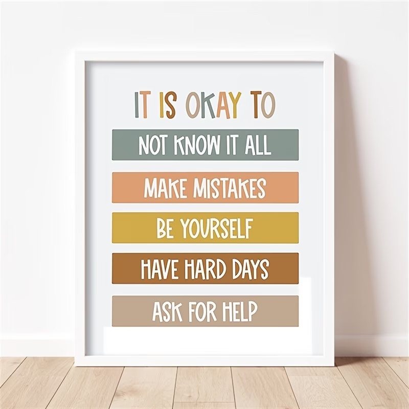 Modern Bohemian Classroom Educ - Kids Educational Poster ulasan dan harga