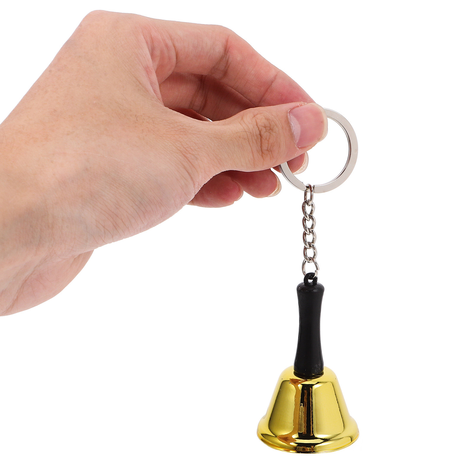 Mini Metal Hand Bell Keychain  - Kids Education Bell ulasan dan harga