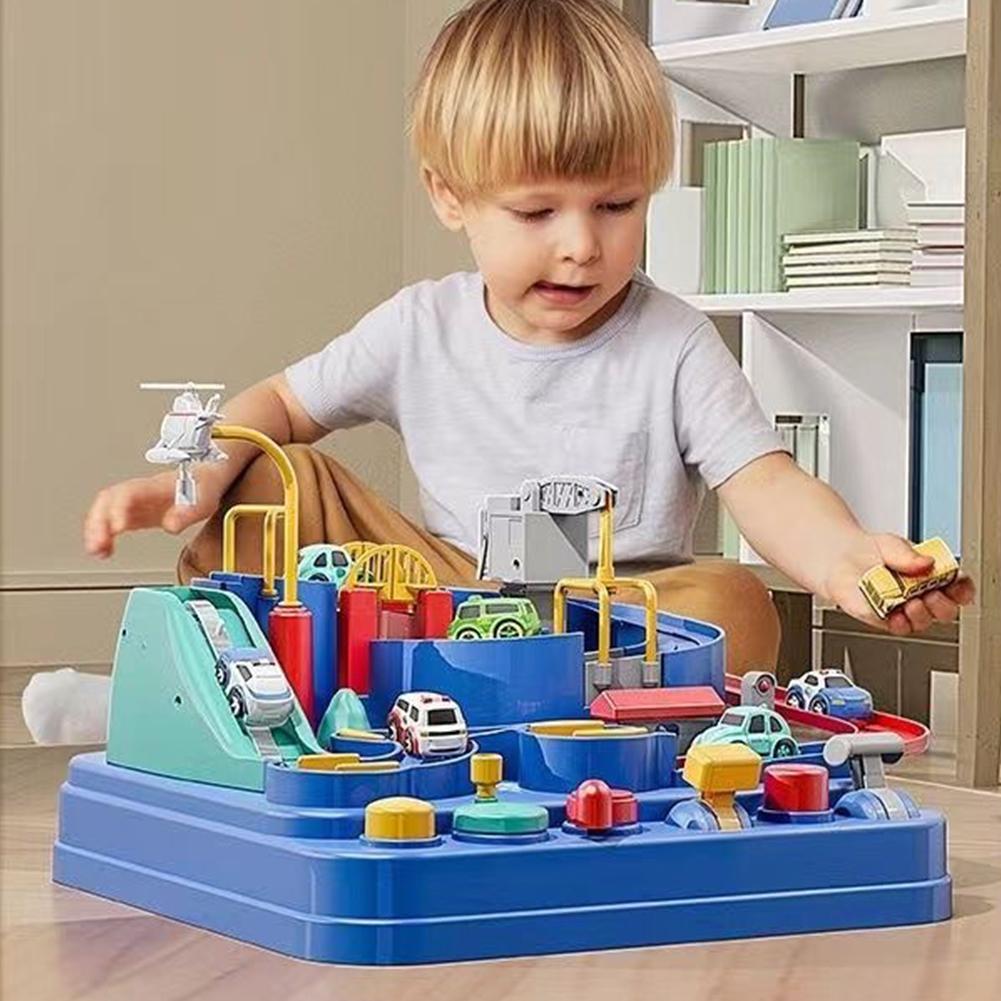 Racing Rail Car Model Train Tr - Kids Education Product ulasan dan harga