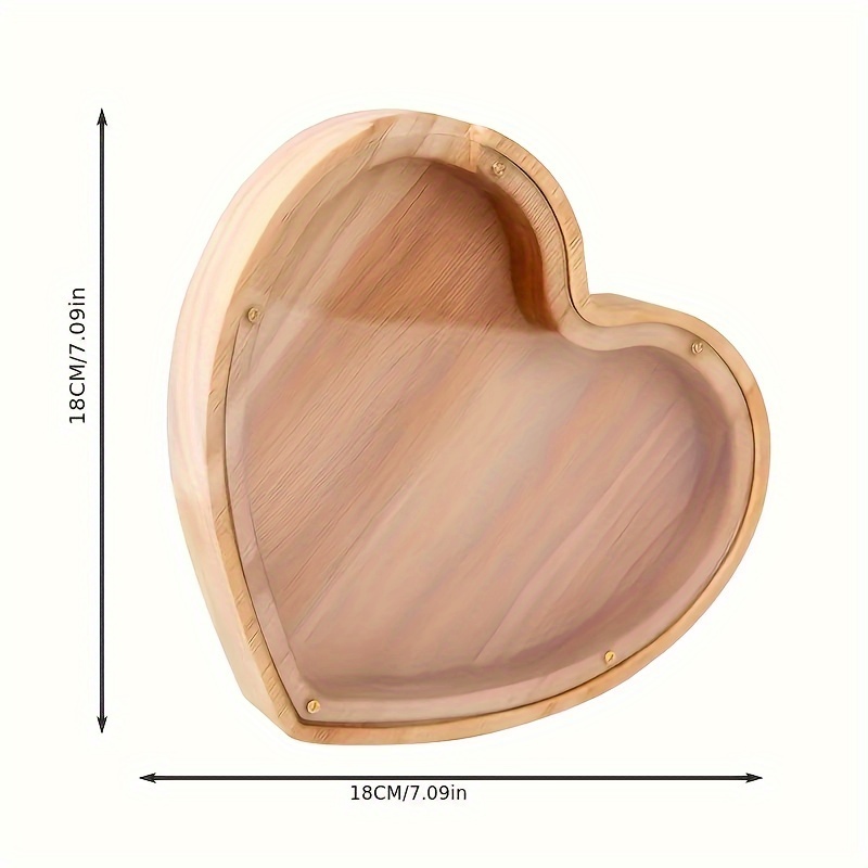 Wooden Letter Piggy Bank for K - Kids Education Savings ulasan dan harga