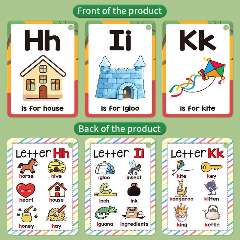 Enhance Color Animal Alphabet  - Flash Card Alphabet ulasan dan harga