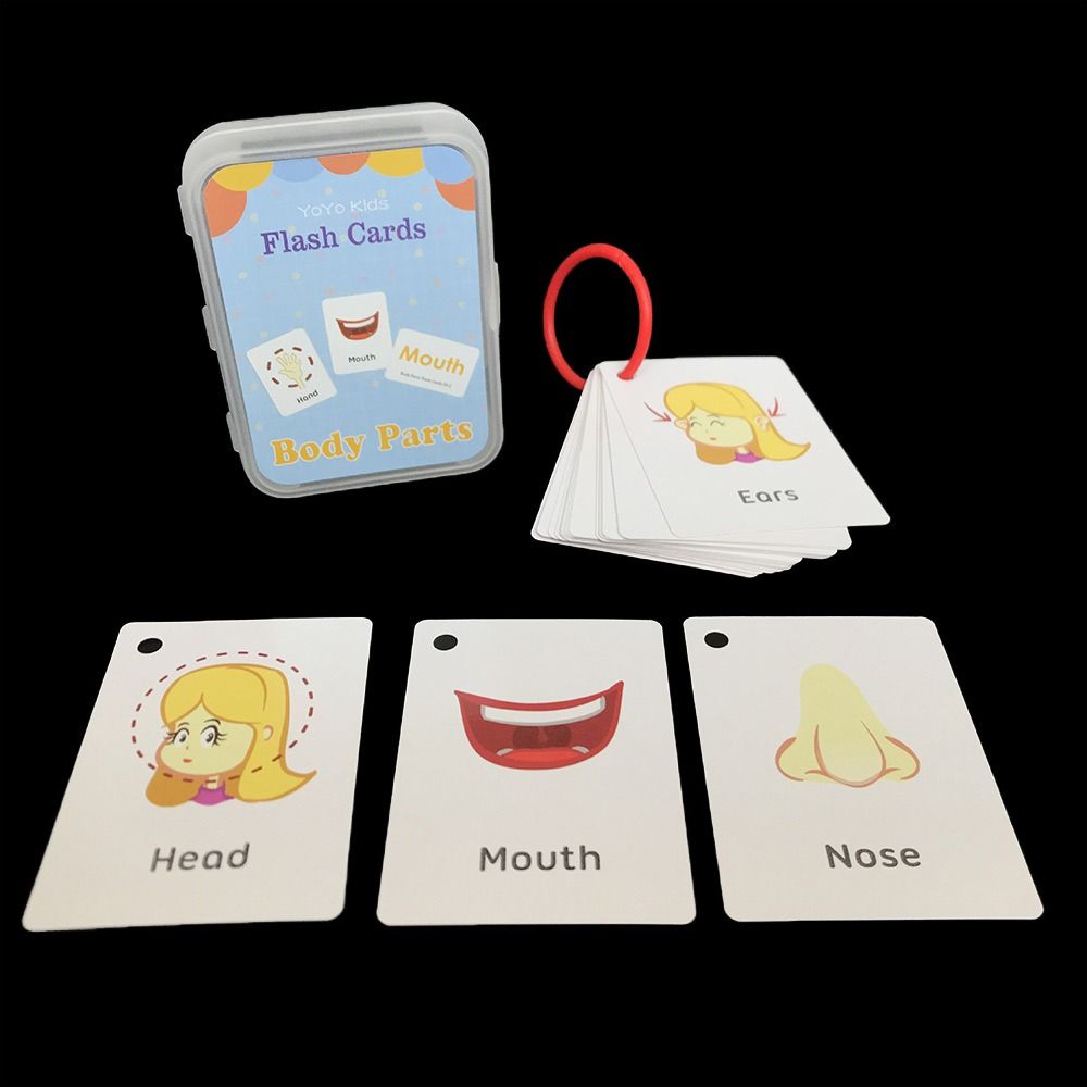 With Ring Alphabet Chart Alpha - Flash Card Alphabet ulasan dan harga
