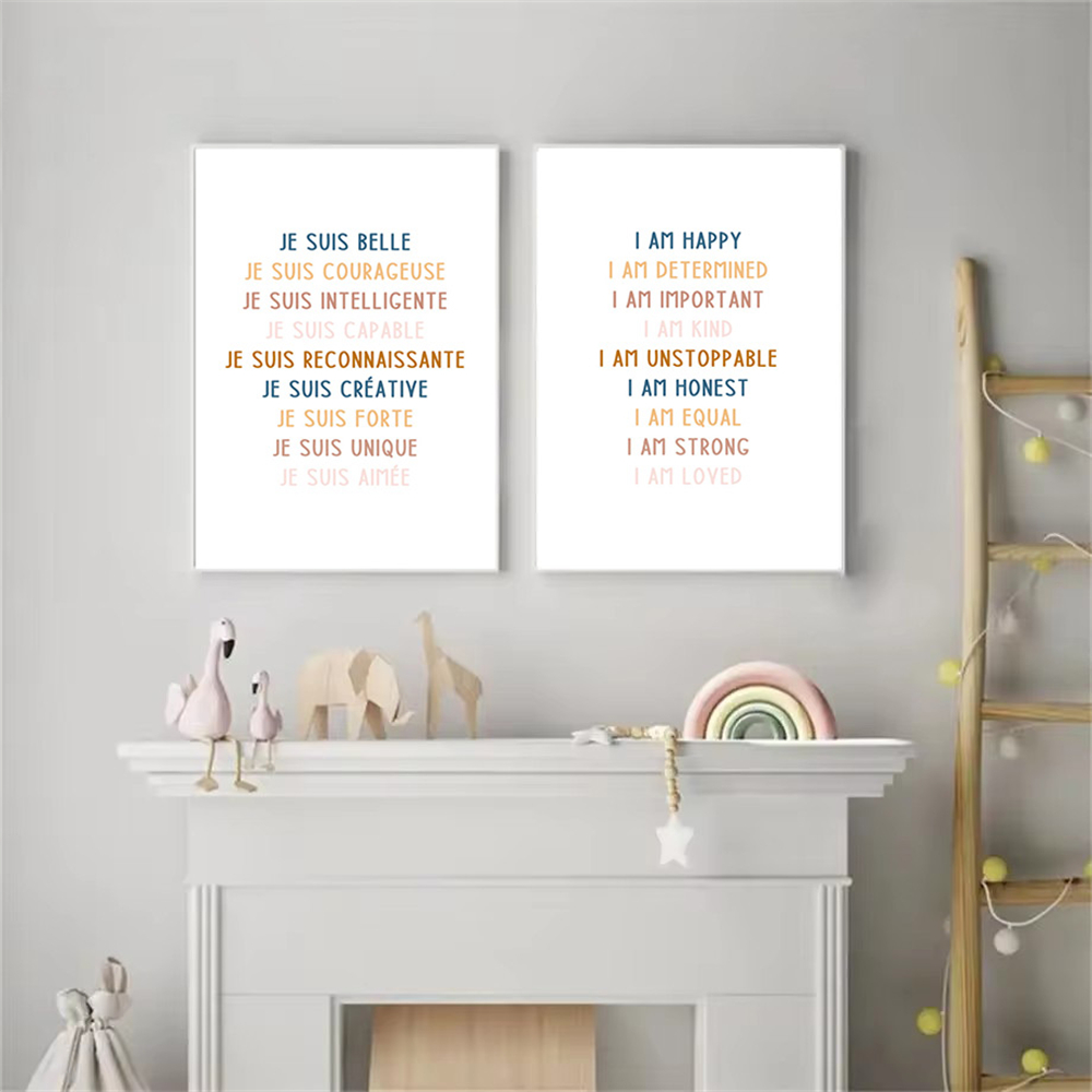 Custom Baby Name Birth Poster  - Kids Education Name ulasan dan harga