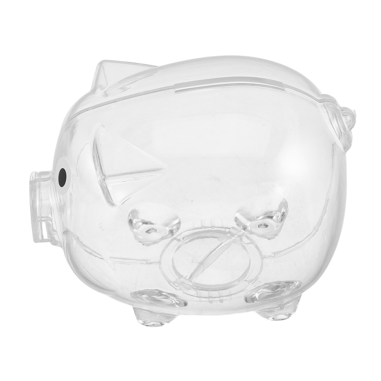 2Pcs Clear Money Bank Box Pig- - Kids Education Savings ulasan dan harga