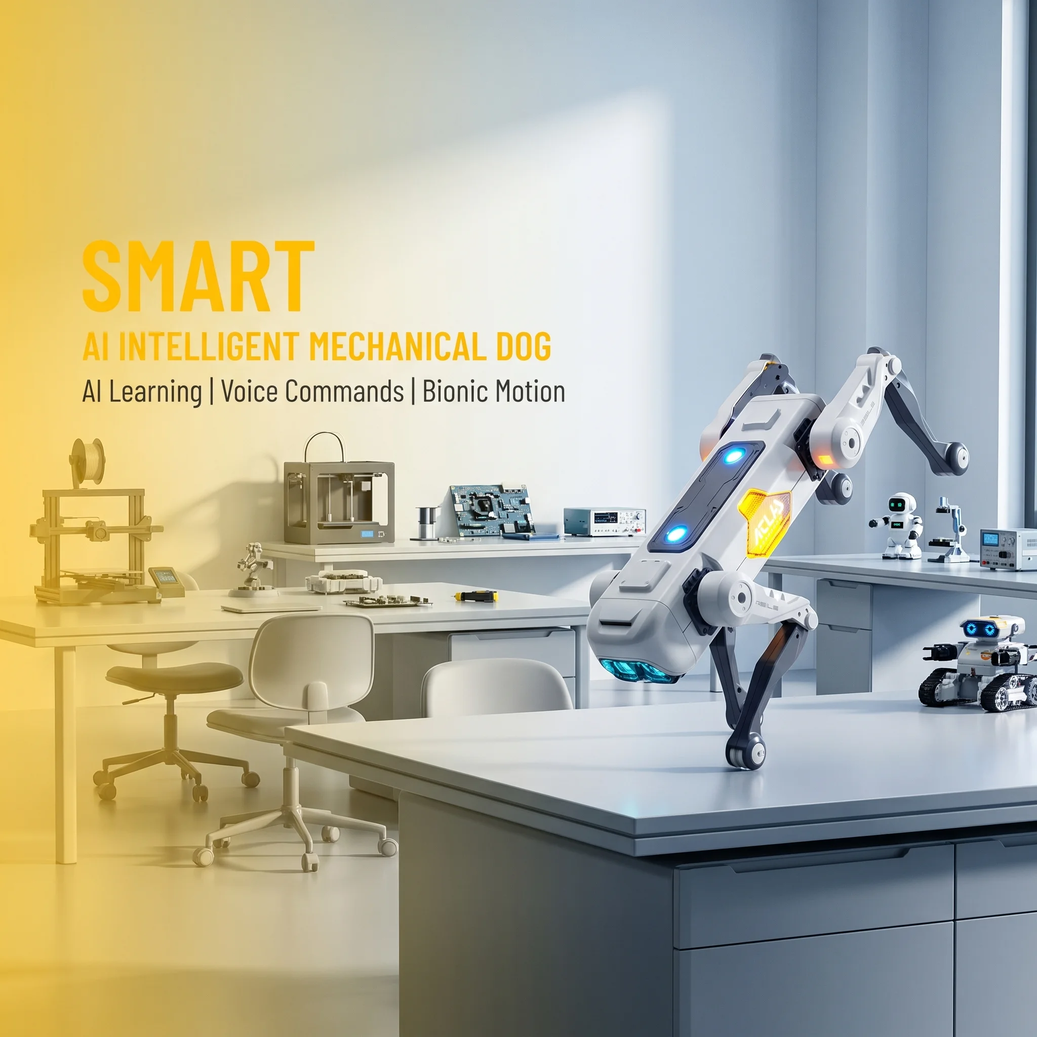 AI Smart Robot Dog, Voice & AP - Kids Education Product ulasan dan harga