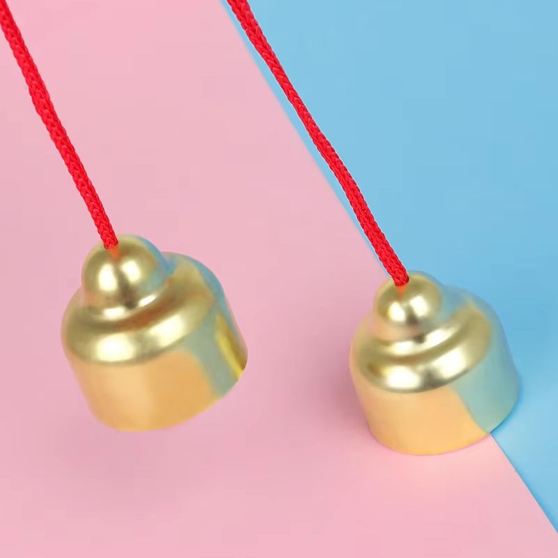 Mini Instruments Copper Jingle - Kids Education Bell ulasan dan harga