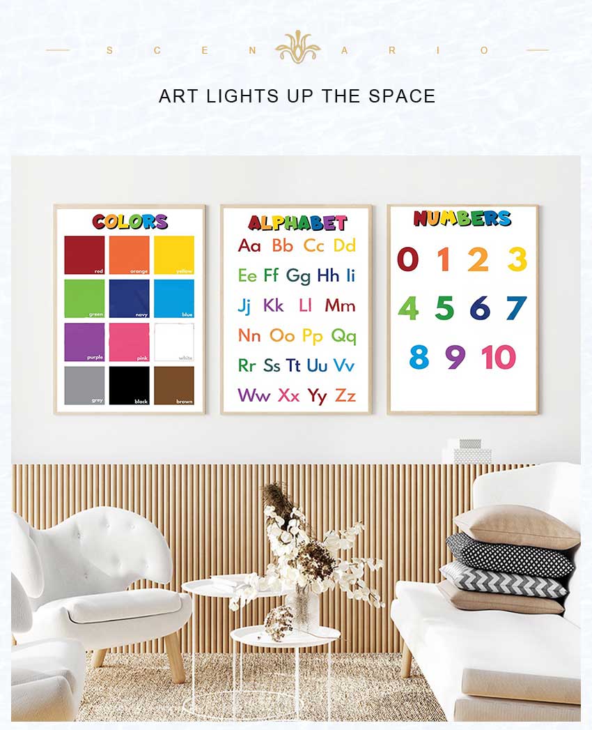 1pc frameless Kids Educational - Kids Education Name ulasan dan harga