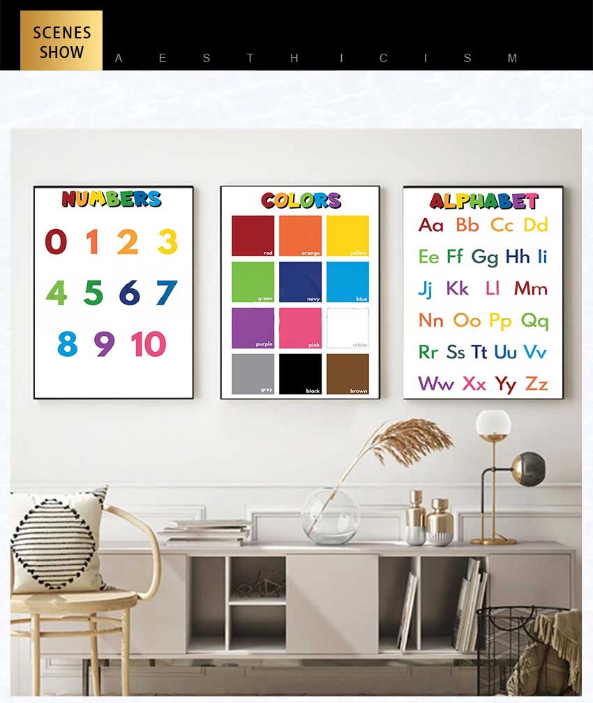 1pc frameless Kids Educational - Kids Education Name ulasan dan harga