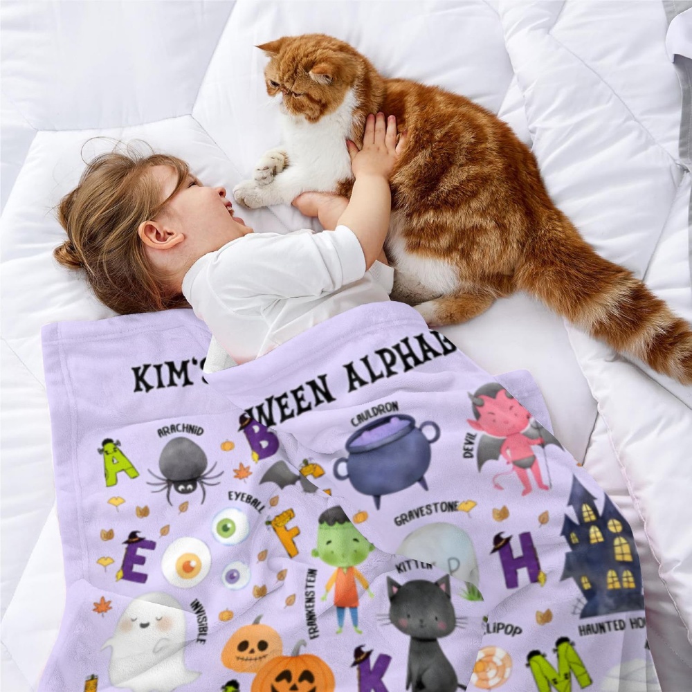 Custom Name Halloween Alphabet - Kids Education Name ulasan dan harga